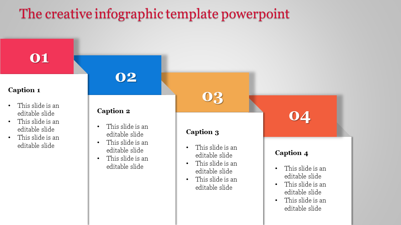 infographic template powerpoint-The creative infographic template powerpoint